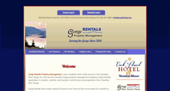 Desktop Screenshot of gorgerentals.com